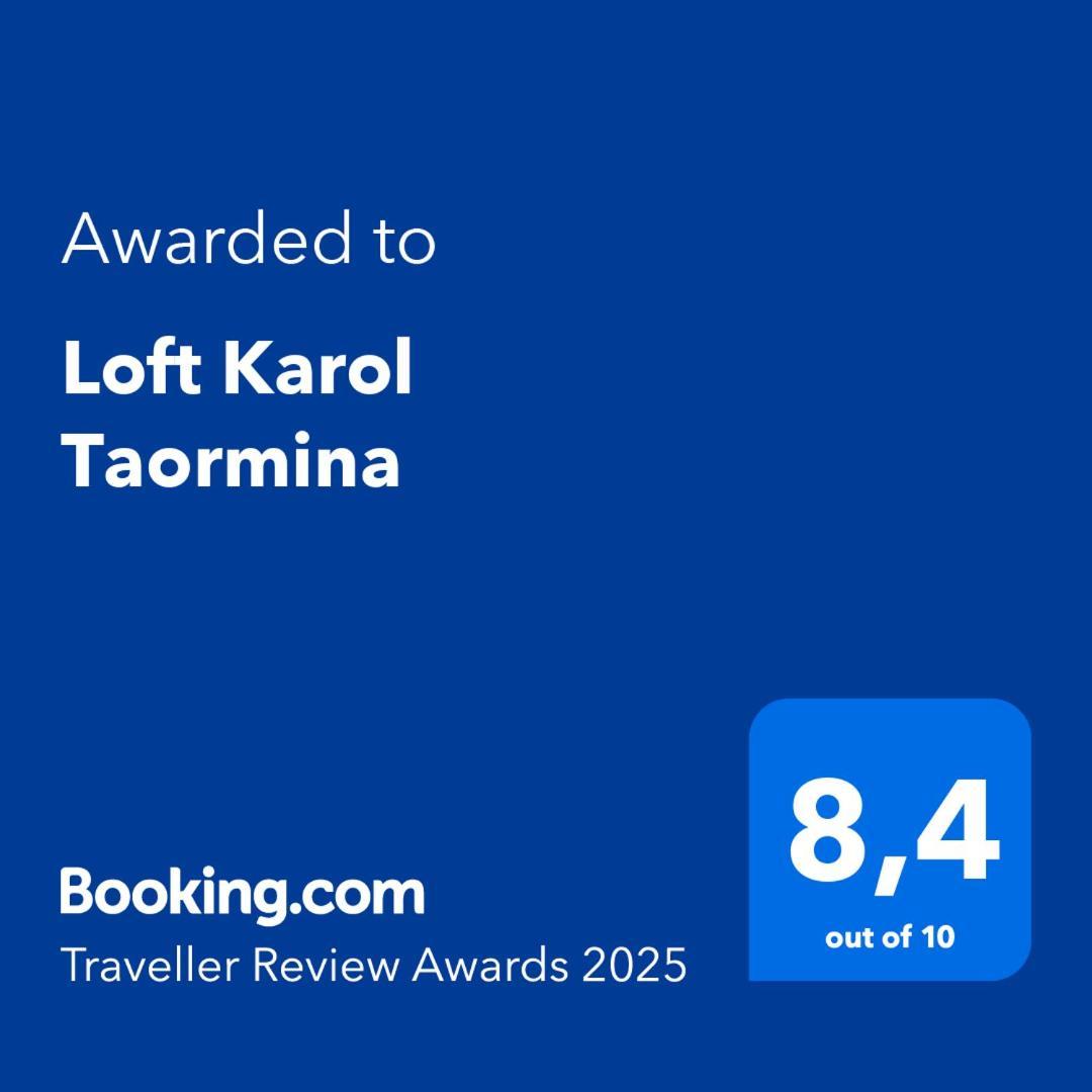 Loft Karol Taormina Appartement Gaggi Buitenkant foto
